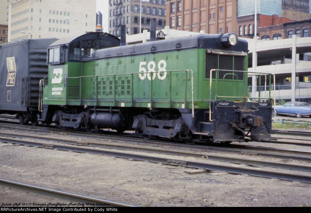 Burlington Northern NW2 588